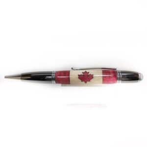 Canadian Flag Inlay Pen
