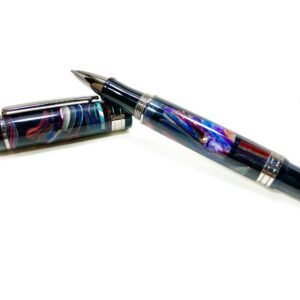 Fordite style Rollerball Pen
