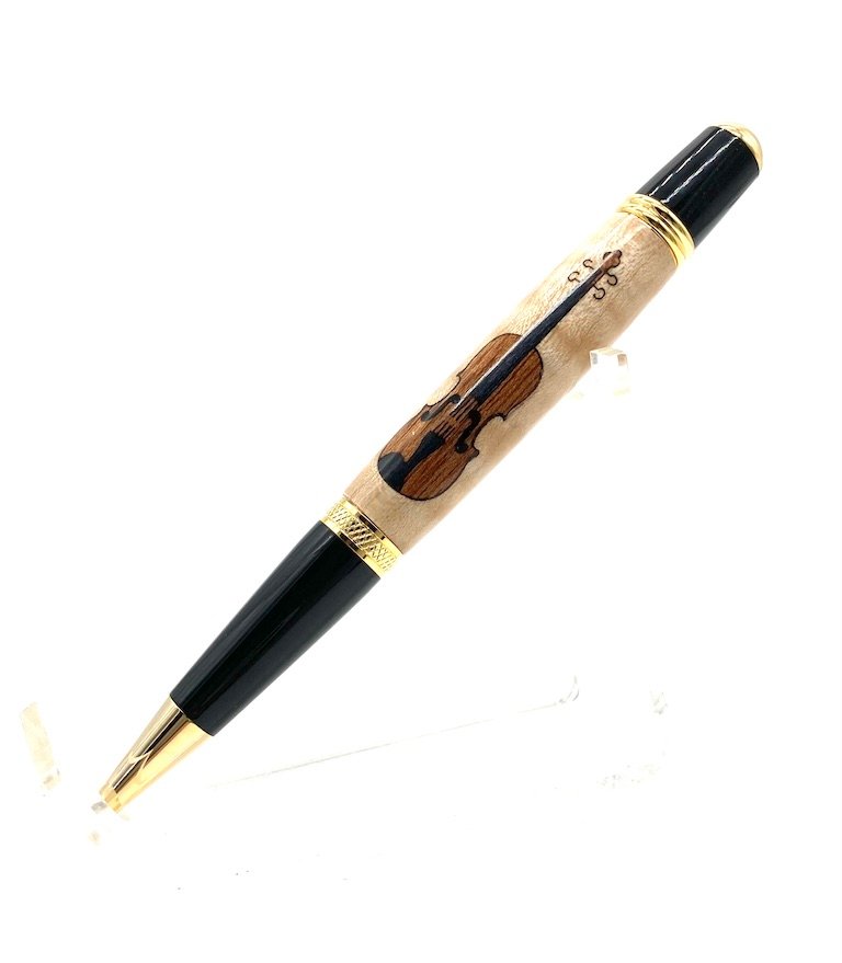 Violin inlay pen