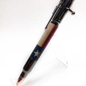 Bolt Action Texas Flag Inlay