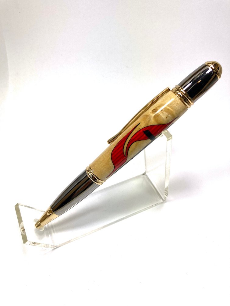 Methodist Cross Inlay Pen