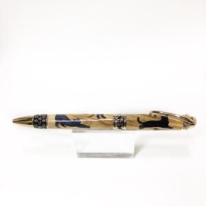 Cat inlay pen