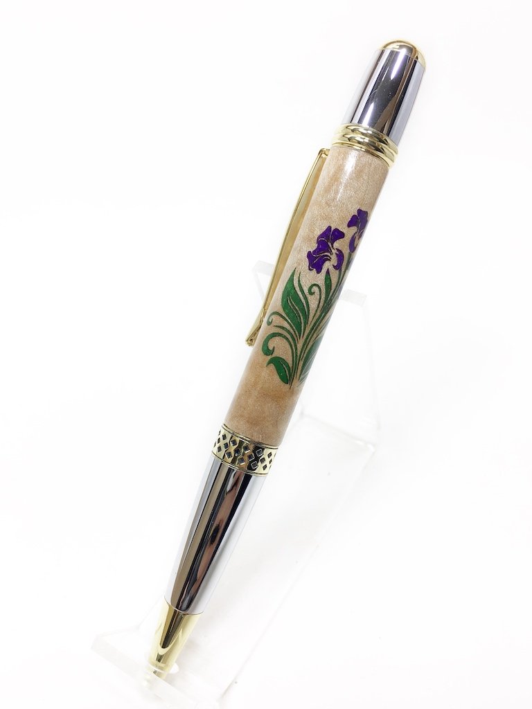 Purple Lilies Pen 1