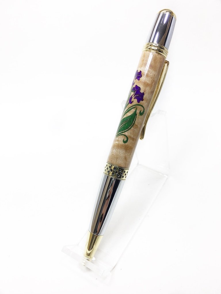 Purple Lilies Pen 2