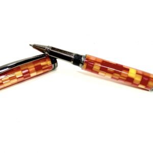 Baron Firebrick Rollerball Pen