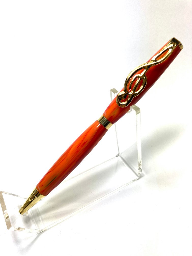 Orange Music Pen