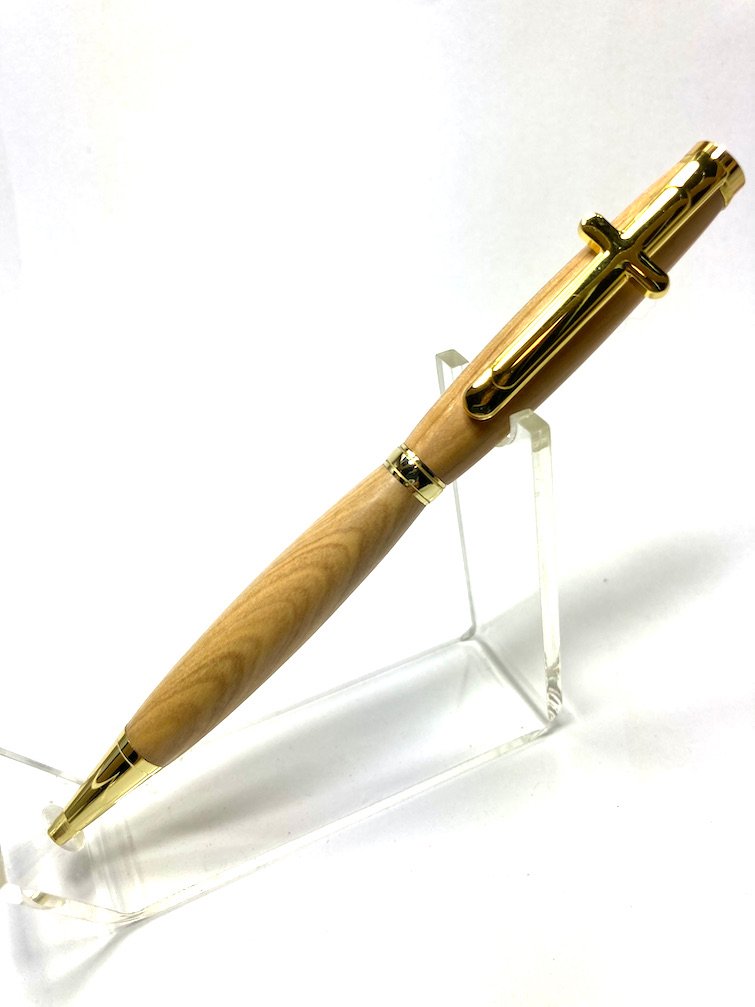 Bethlehem Olivewood Pen with Cross