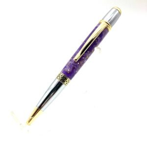 Purple Glitter Ballpoint Pen