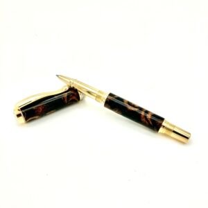 Acorn Caps Rollerball Pen Black