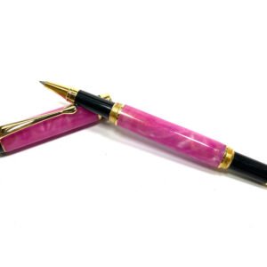 Pink Parker style Rollerball Pen