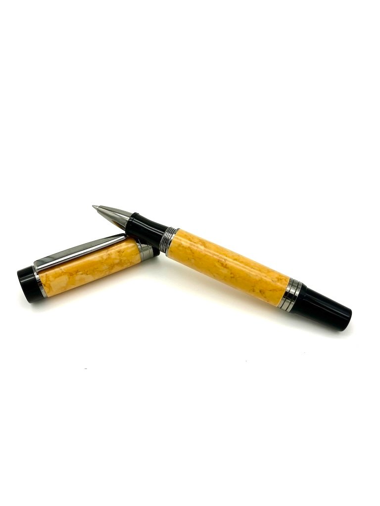 TruStone Honey Jasper Rollerball Pen