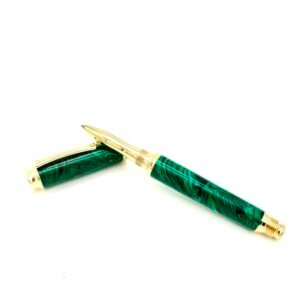 TruStone Malachite Rollerball Pen
