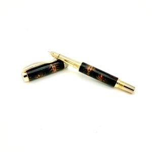 Fountain Pen Pine Cones in Black