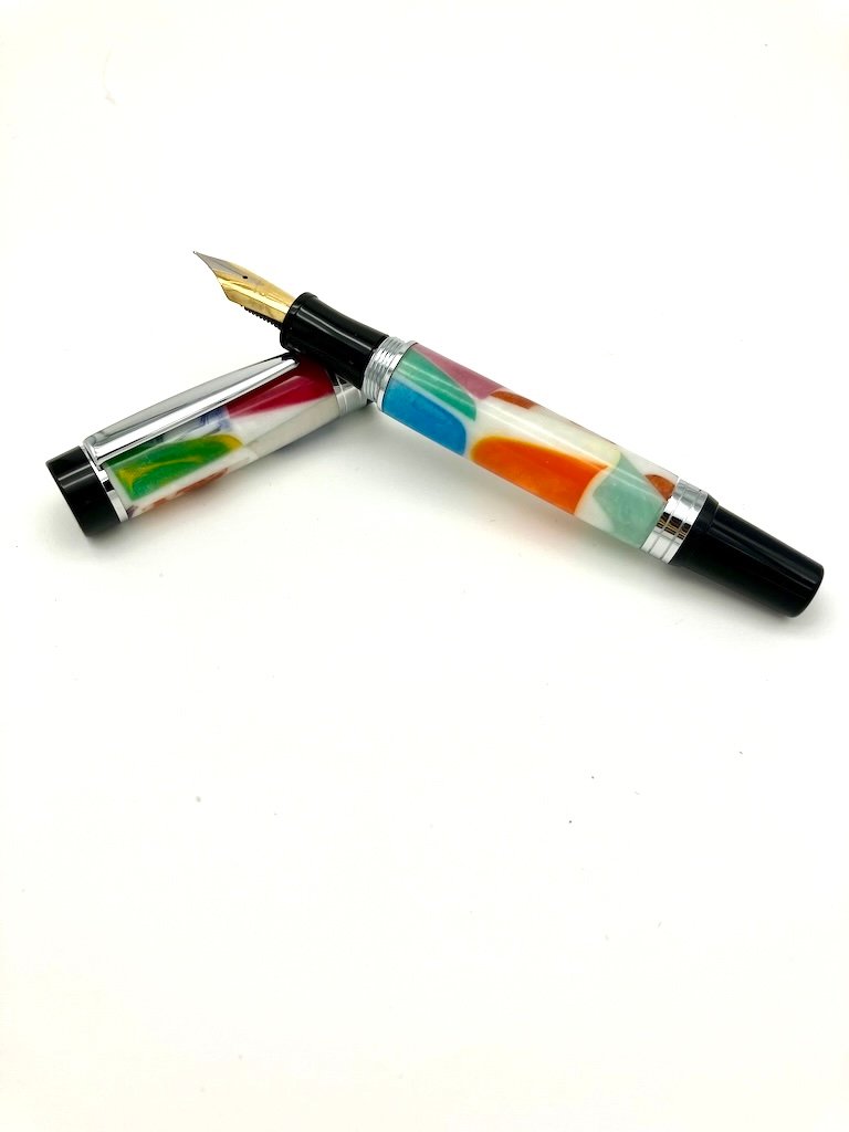 Stained Glass Fountain pen